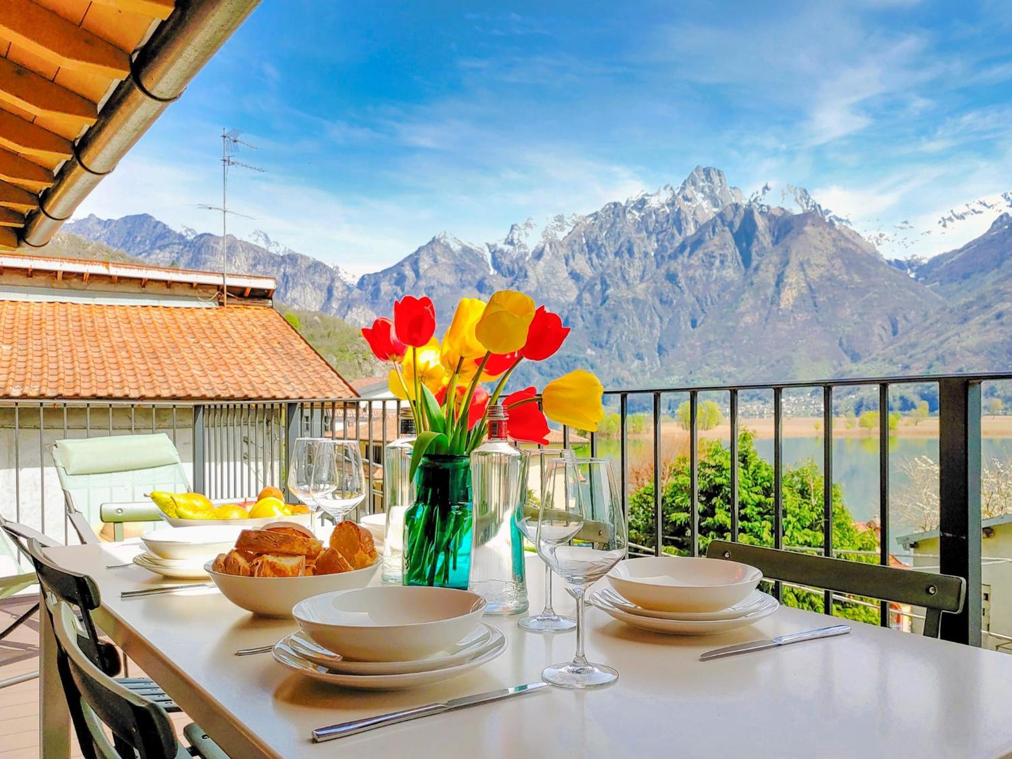 Dascio Dolce Ferienwohnung Panorama Balkon Am See Екстер'єр фото